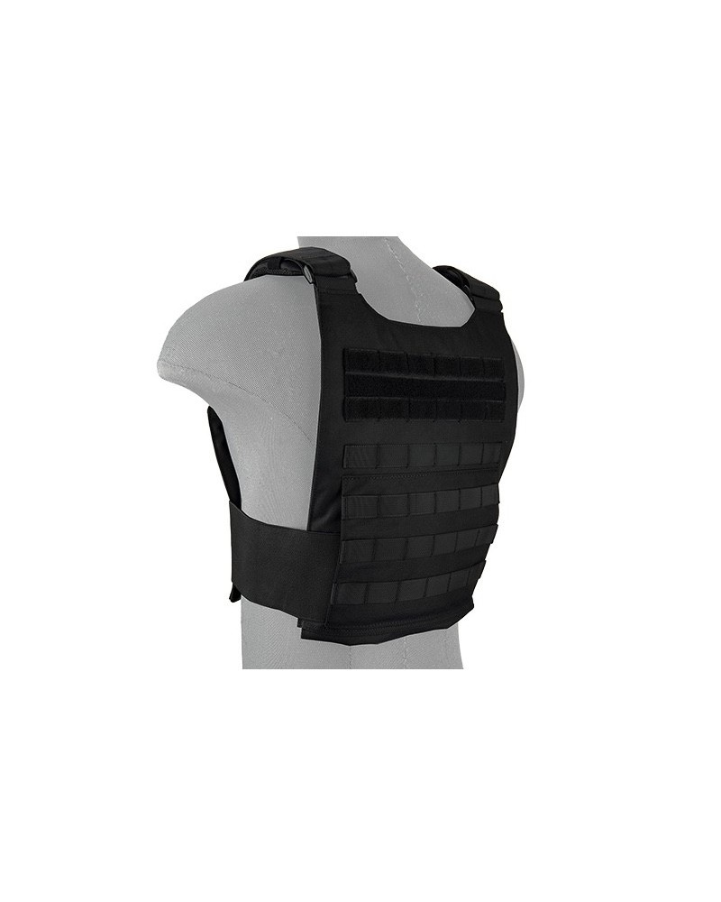 Chaleco Speedster Adaptative 1000D negro | Airsoft Yecla