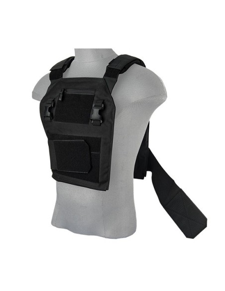 Chaleco Speedster Adaptative 1000D negro | Airsoft Yecla