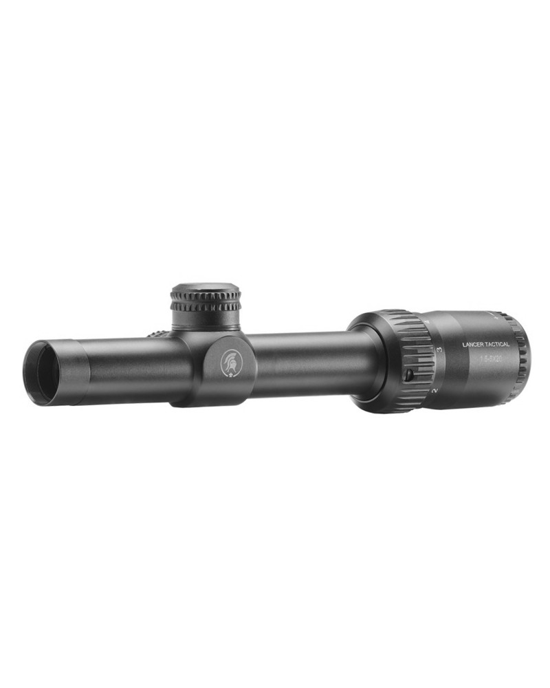 Mira telescópica 1.5-5x20 con montaje Rail 21 mm | Airsoft Yecla