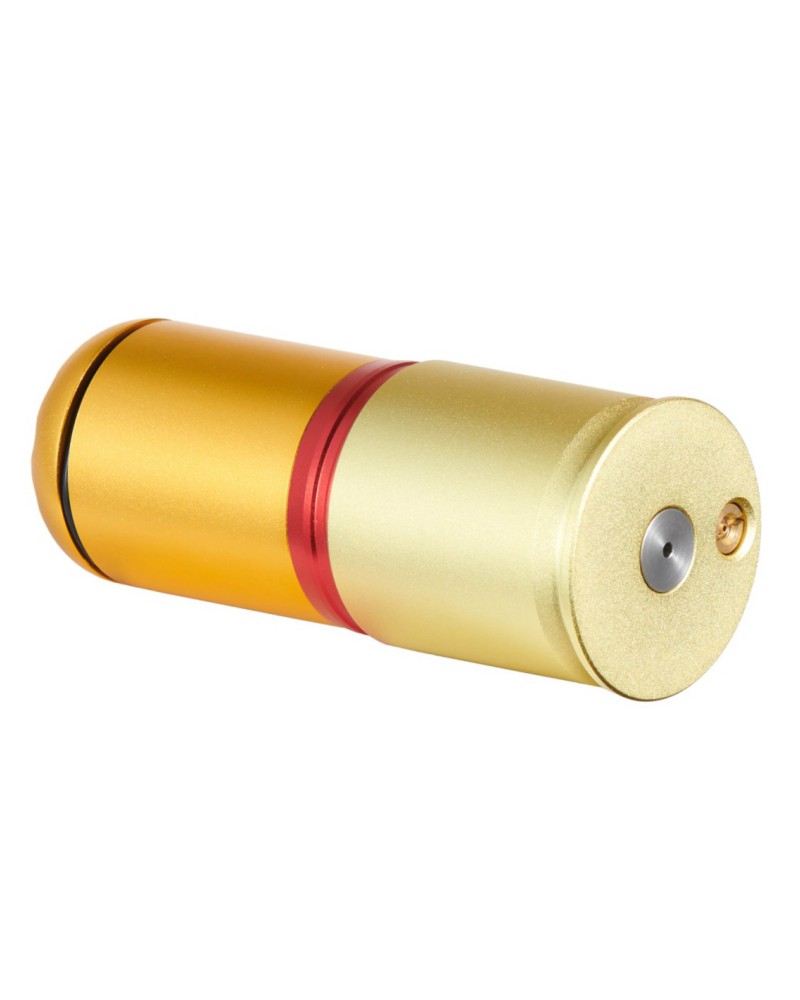 Granada 40 mm de gas 120 BBs - Aluminio | Airsoft Yecla