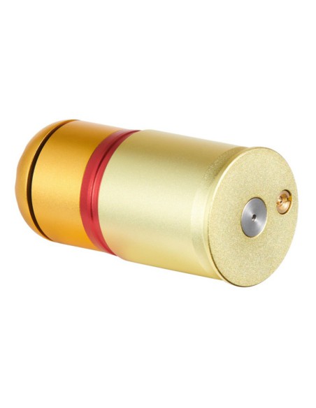 Granada réplica 40 mm a gas 60 BBs Oro/Rojo/Naranja | Airsoft Yecla 2