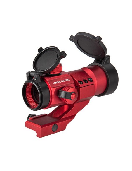 Punto rojo y verde con montaje Cantilever 25,4 mm - Rojo