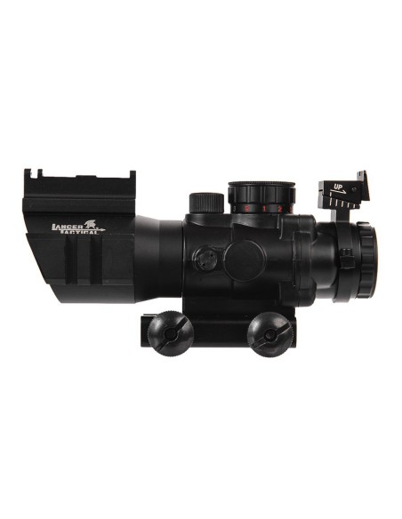 Mira 4x32 con retículo iluminado y montaje Picatinny