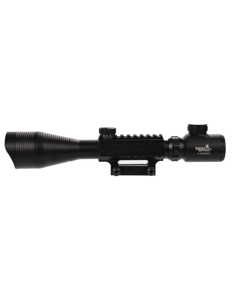Luneta 4-12x50 EG rojo y verde | Airsoft Yecla