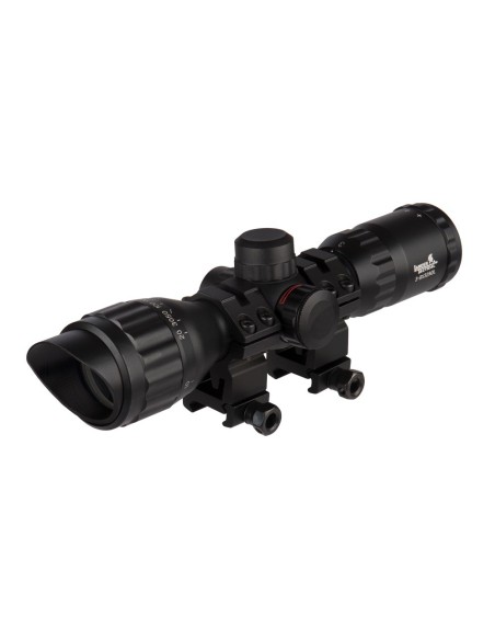 Mira 3-9x32 Mil-dot iluminada rojo y verde - AOL
