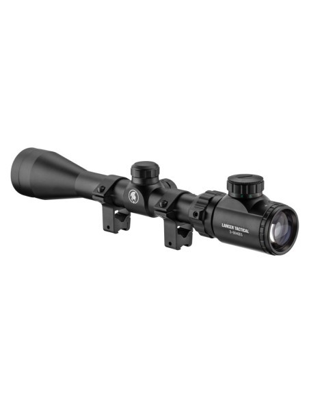 Mira telescópica 3-9x40 retícula iluminada 11 mm | Airsoft Yecla