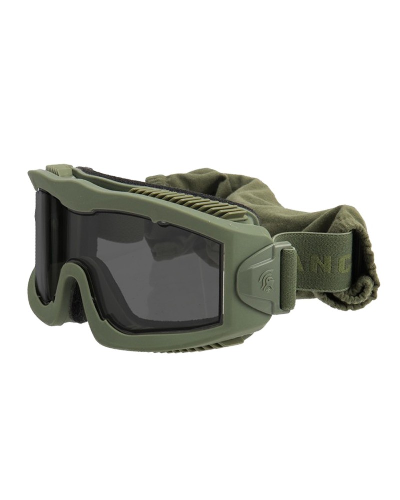 Máscara AERO Thermal OD Smoke CE EN166 | Airsoft Yecla