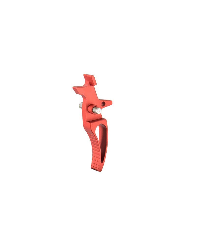 Gatillo AEG V2 Speed Skeleton Curved rojo