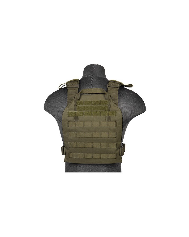 Chaleco Plate Carrier OD 1000D Verde | Airsoft Yecla