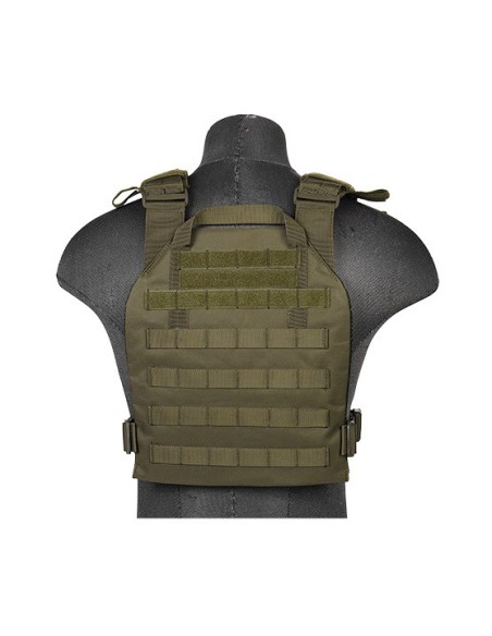 Chaleco Plate Carrier OD 1000D Verde | Airsoft Yecla