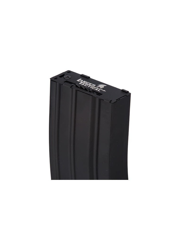 Cargador Hi-cap metálico 300 BBs para M4 AEG - Lancer Tactical