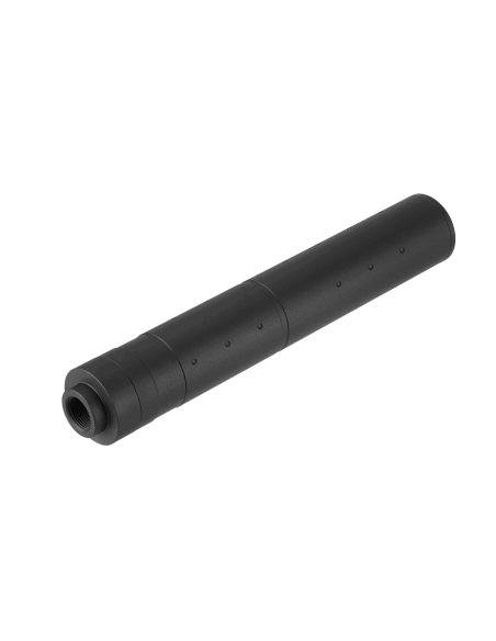 Silenciador Dot Mock aluminio 195 mm 14mm CCW | Airsoft Yecla