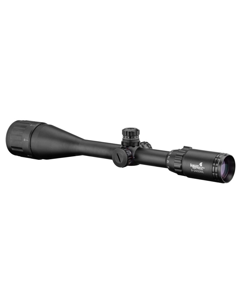 Mira 6-24x50 iluminada Picatinny para Airsoft