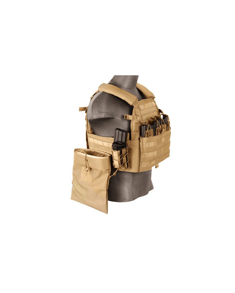 Chaleco Plate Carrier 69T4 1000D Verde | Airsoft Yecla