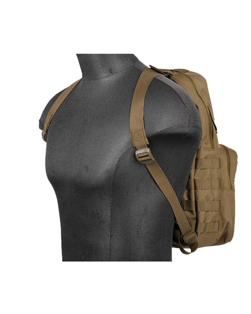Mochila Hydrobag Coyotte 20L Nylon 1000D - Marrón | Airsoft Yecla