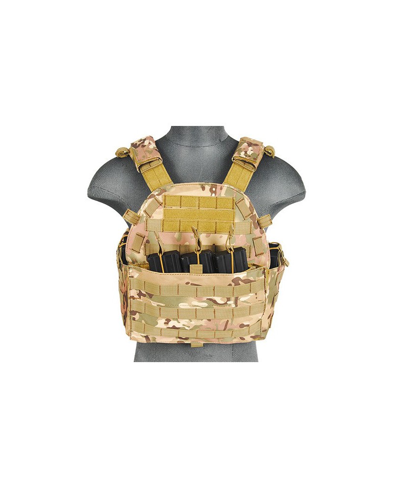 Chaleco Plate Carrier 1000D Camo compatible SAPI Medium