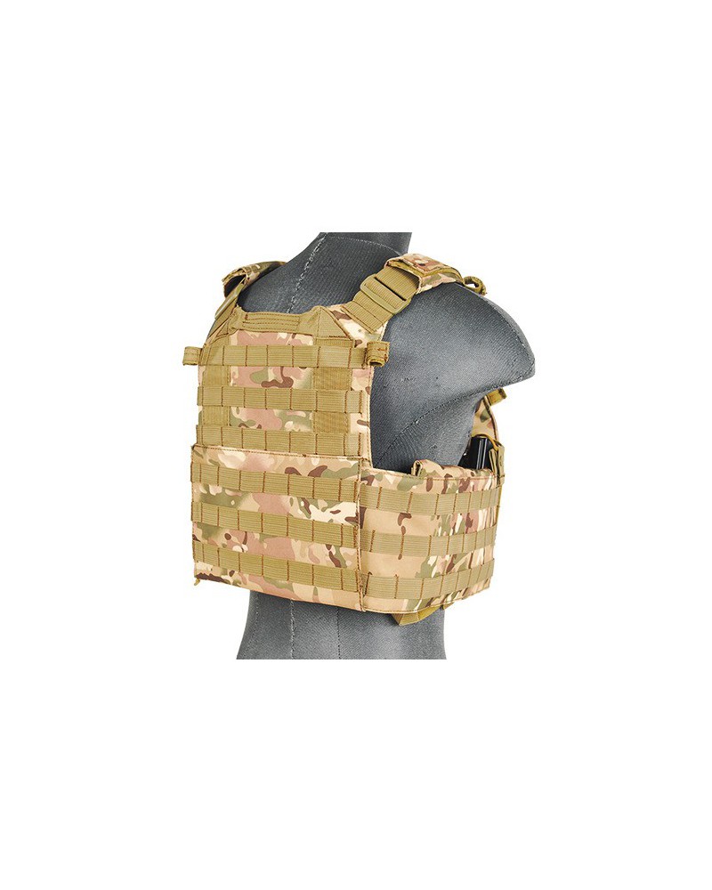 Chaleco Plate Carrier 1000D Camo compatible SAPI Medium