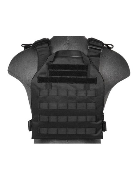 Chaleco Plate Carrier 1000D negro | Airsoft Yecla