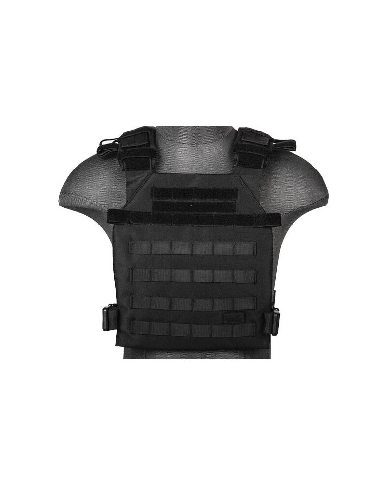 Chaleco Plate Carrier 1000D negro | Airsoft Yecla