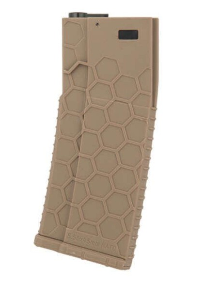 Cargador AEG Midcap 120 BBs Hexmag Dark Earth | Airsoft Yecla