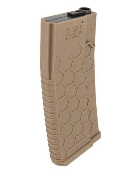 Cargador AEG Midcap 120 BBs Hexmag Dark Earth | Airsoft Yecla