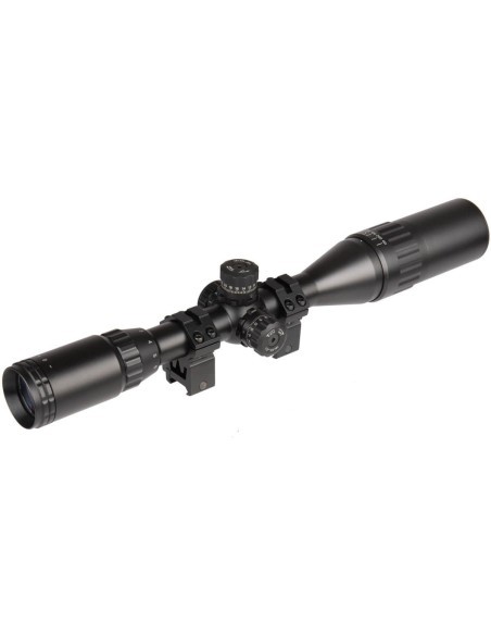 Luneta 3-12x40 Mildot iluminada (rojo/azul/verde) | Airsoft Yecla