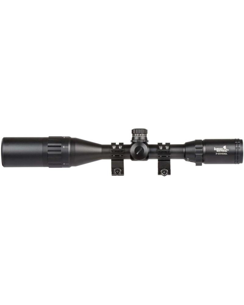 Luneta 3-12x40 Mildot iluminada (rojo/azul/verde) | Airsoft Yecla