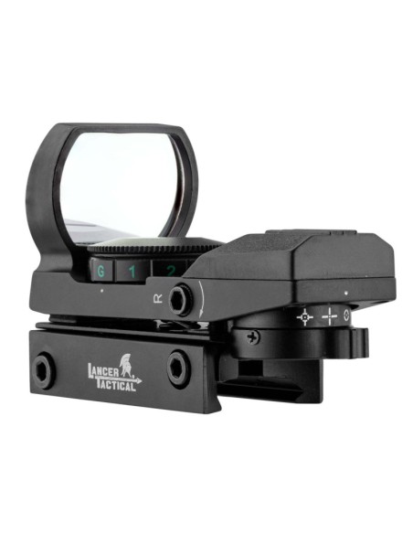 Visor punto rojo Reflex 4 retículos 1x | Airsoft Yecla 2