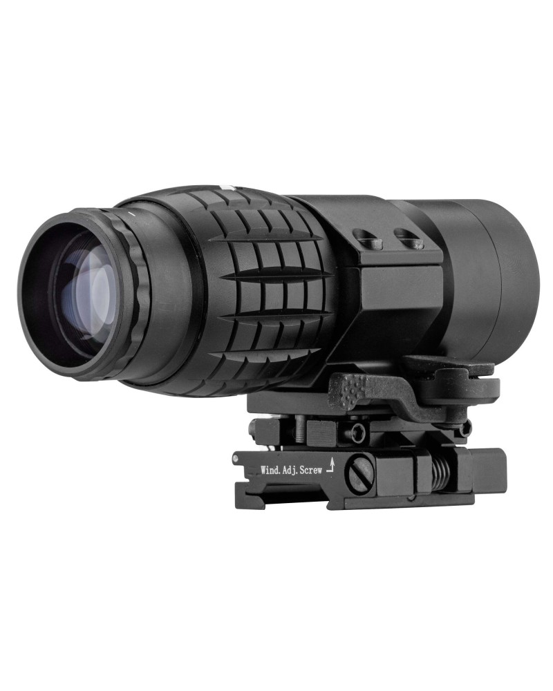 Magnificador 1-3X con montaje basculante Picatinny | Airsoft Yecla