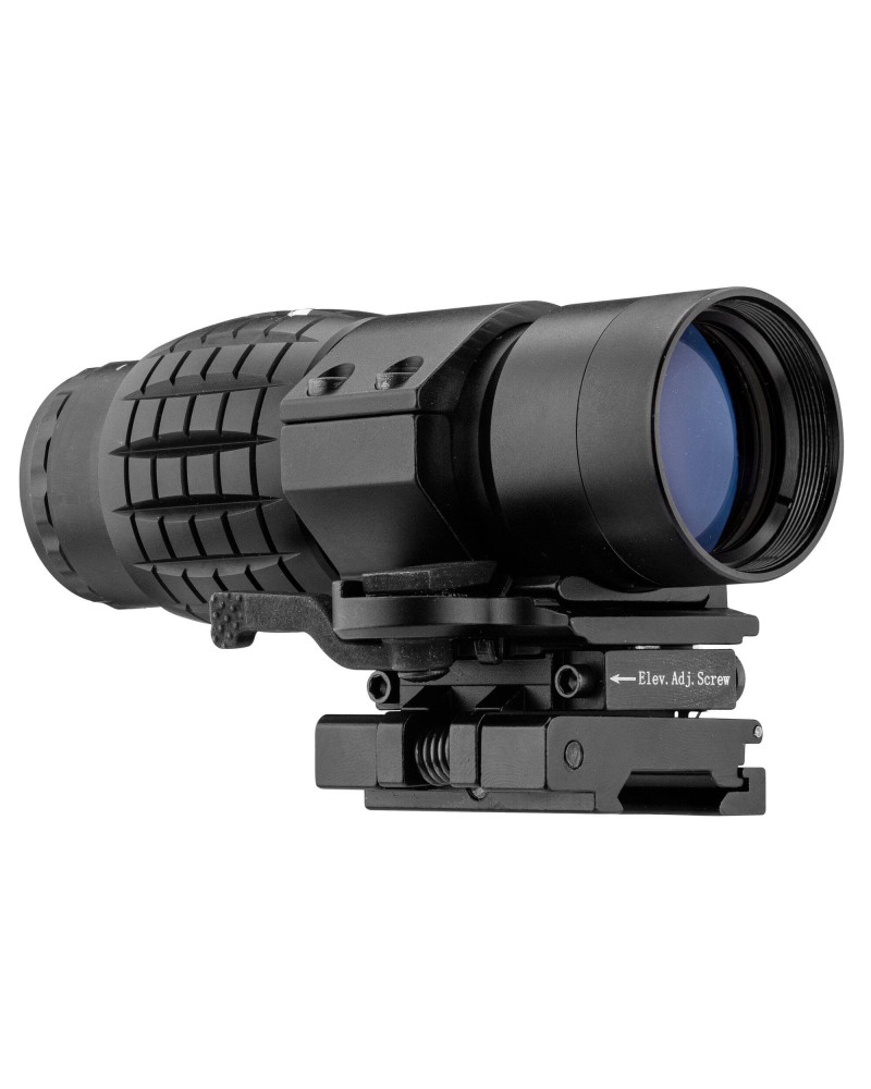 Magnificador 1-3X con montaje basculante Picatinny | Airsoft Yecla