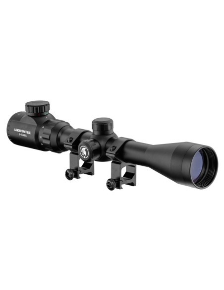 Mira telescópica 3-9x40 iluminada con montaje Picatinny