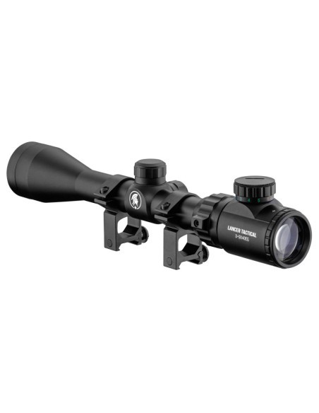Mira telescópica 3-9x40 iluminada con montaje Picatinny