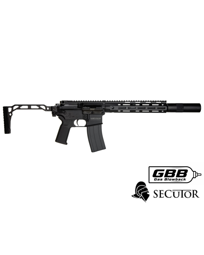 SECUTOR CENTURION III BLACK MWS GBB | AirsoftYecla