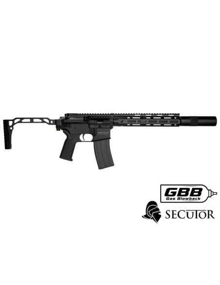 SECUTOR CENTURION III BLACK MWS GBB | AirsoftYecla