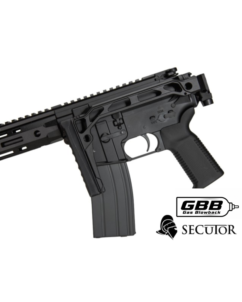 SECUTOR CENTURION III BLACK MWS GBB | AirsoftYecla