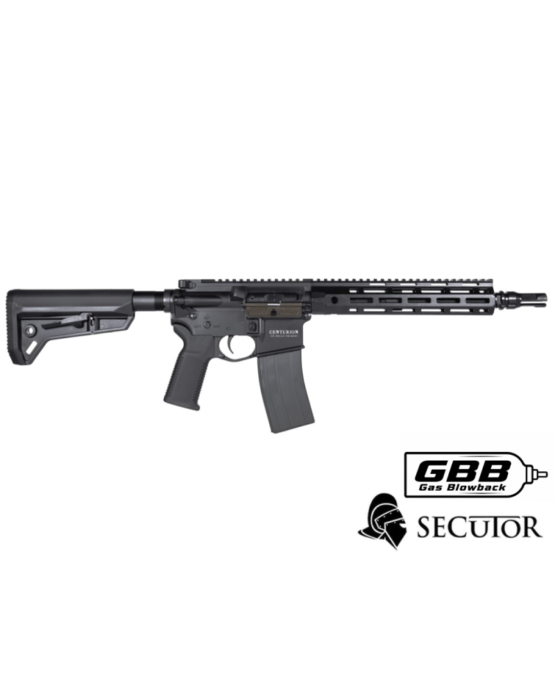SECUTOR CENTURION IV BLACK MWS GBB | AirsoftYecla