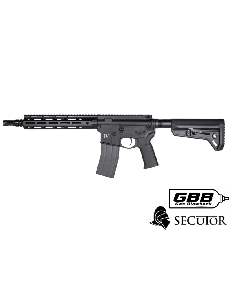 SECUTOR CENTURION IV BLACK MWS GBB | AirsoftYecla