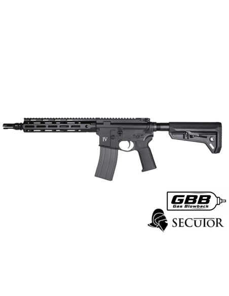SECUTOR CENTURION IV BLACK MWS GBB | AirsoftYecla
