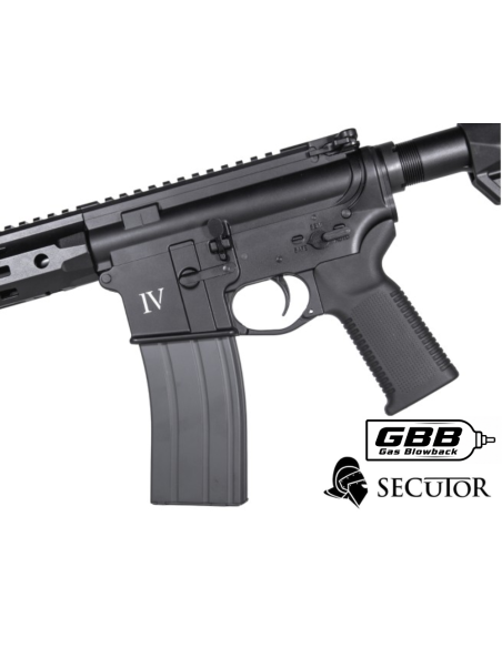 SECUTOR CENTURION IV BLACK MWS GBB | AirsoftYecla