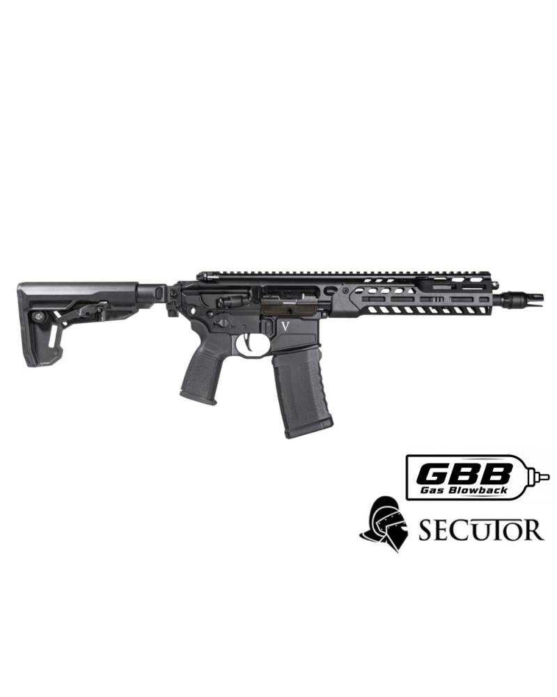 SECUTOR CENTURION V BLACK MWS GBB | AirsoftYecla