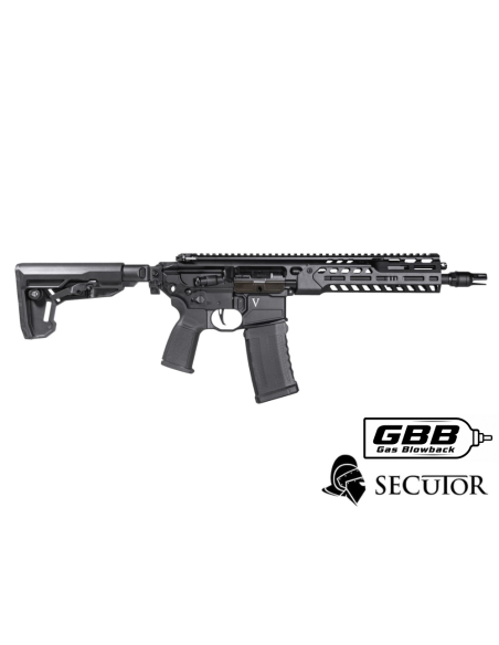 SECUTOR CENTURION V BLACK MWS GBB | AirsoftYecla
