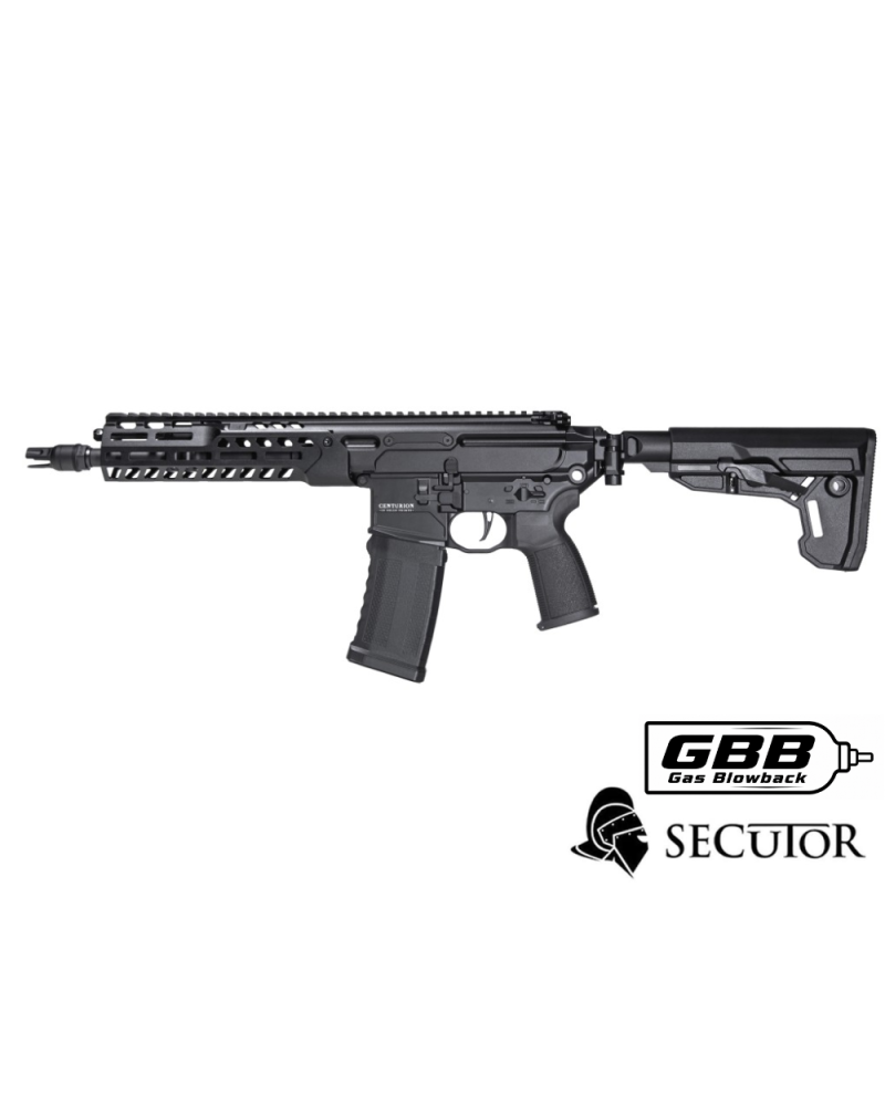 SECUTOR CENTURION V BLACK MWS GBB | AirsoftYecla