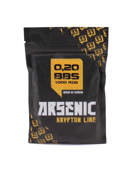 Bolas 6 mm Krypton 0,20 g 1000 uds - Arsenic