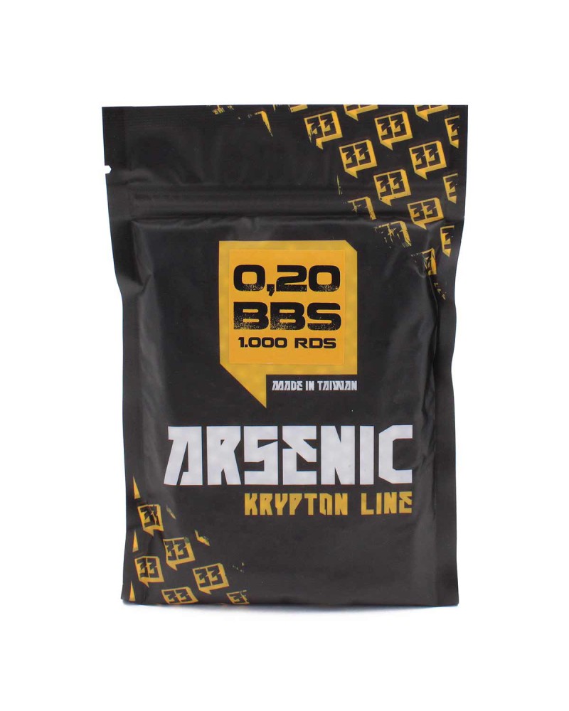 Bolas 6 mm Krypton 0,20 g 1000 uds - Arsenic