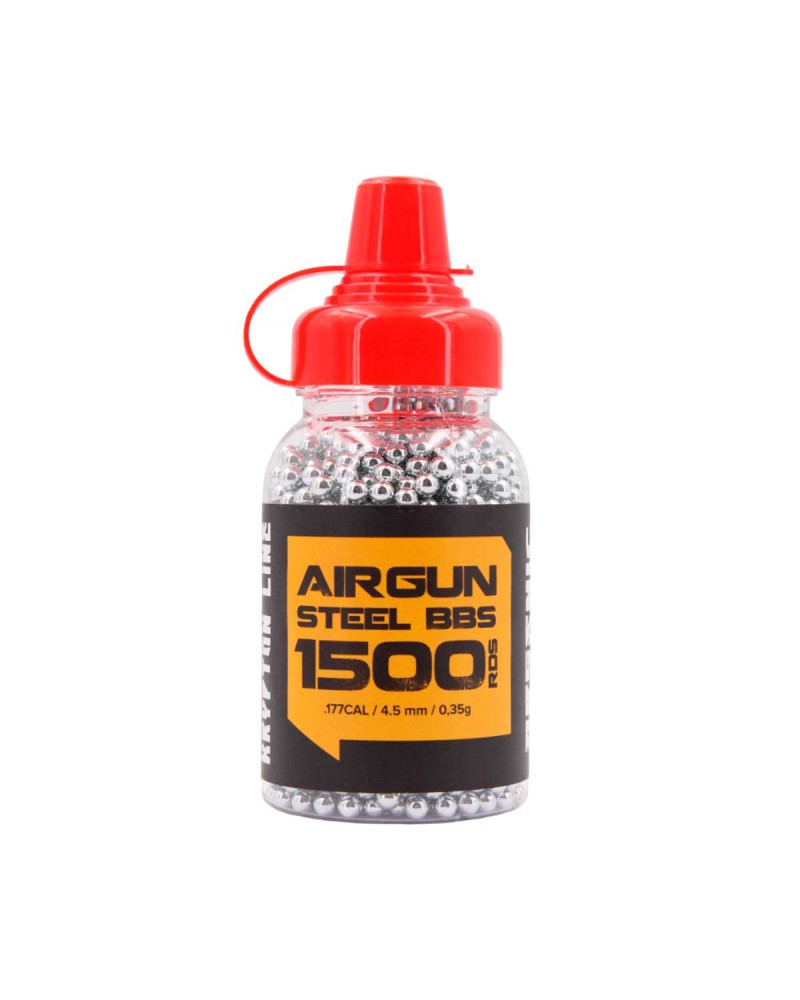 Bolas de acero 4.5 mm Kripton 1500RDS - Arsenic | Airsoft Yecla