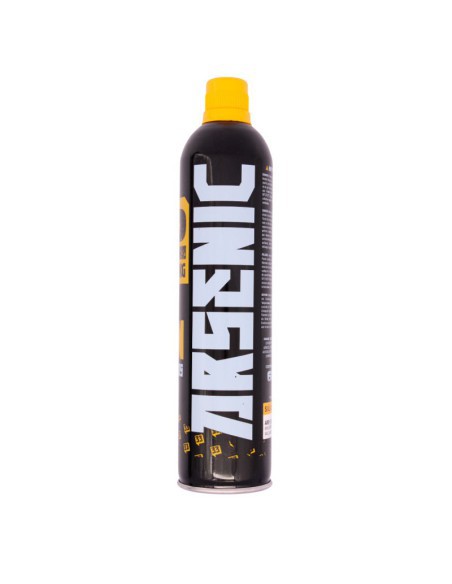 Gas para airsoft IRON 12kg (600ml) con silicona - Arsenic