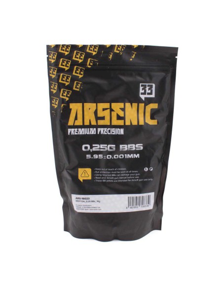 Bolas Krypton 0,25 g 1 kg 6 mm - Arsenic | Airsoft Yecla 2