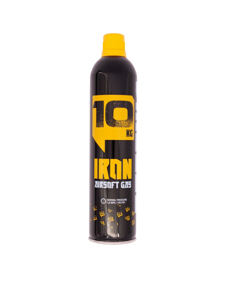 Botella gas IRON 10 kg 600ml con silicona - Arsenic