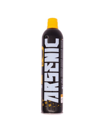 Botella gas IRON 10 kg 600ml con silicona - Arsenic 2
