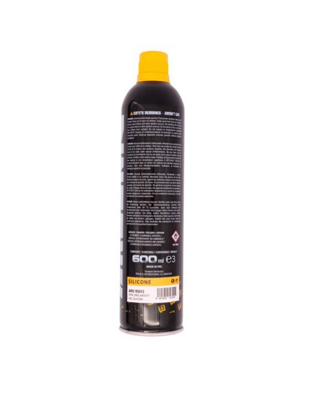 Botella gas IRON 10 kg 600ml con silicona - Arsenic